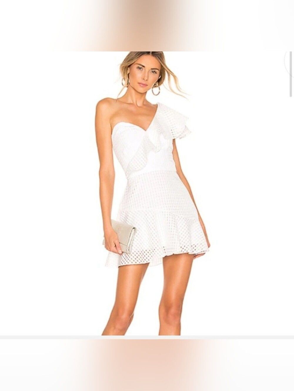 amanda uprichard mckinnon dress in White Size M